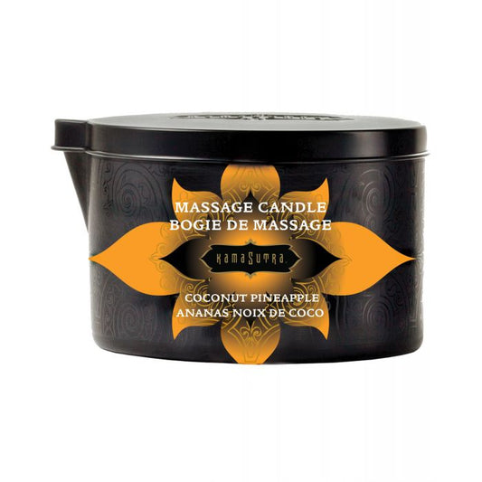 Kama Sutra Ignite Massage Soy Candle - Coconut Pineapple - Lady Maven - Maison du Maven