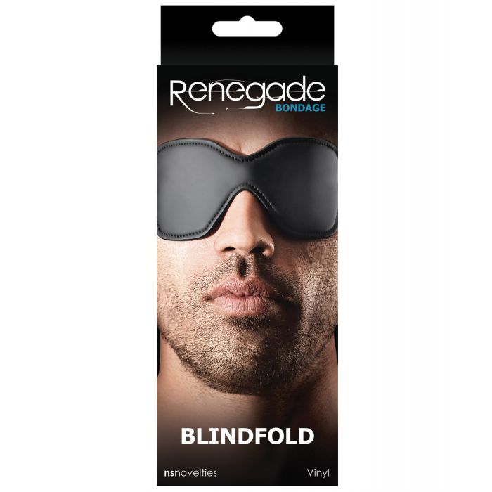 Renegade Bondage Blindfold - Black - Lady Maven - Maison du Maven