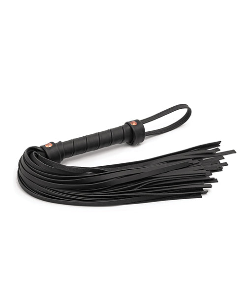 Bondage Couture Flogger - Black - Lady Maven - Maison du Maven
