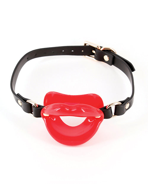 Fetish & Fashion Kourtney Gag - Black/Red - Lady Maven - Maison du Maven