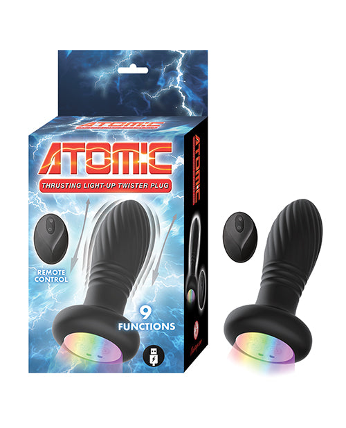 Atomic Thrusting Light-Up Twister Plug w/Remote Control - - Lady Maven - Maison du Maven