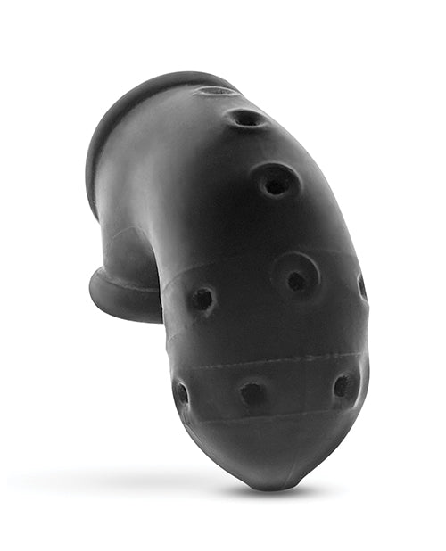 Oxballs Airlock Air-Lite Vented Chastity - Black Ice - Lady Maven - Maison du Maven