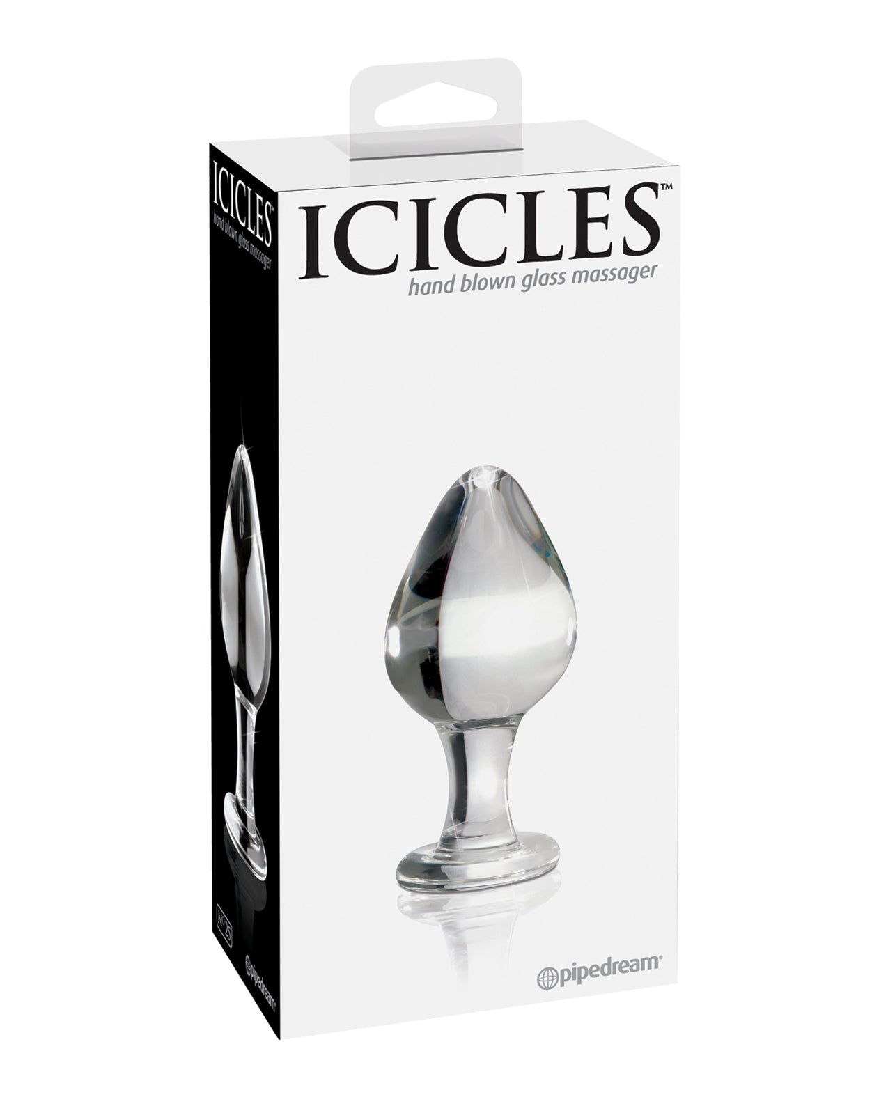 Icicles No. 25 Hand Blown Glass - Clear - Lady Maven - Maison du Maven
