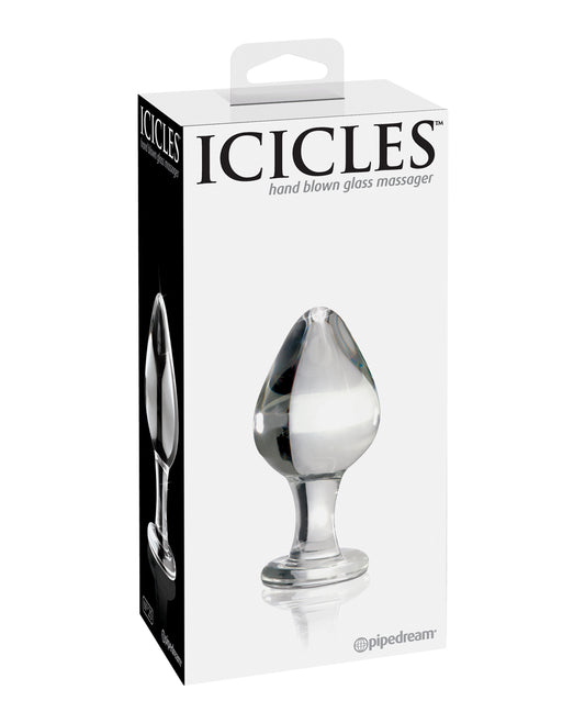 Icicles No. 25 Hand Blown Glass - Clear - Lady Maven - Maison du Maven