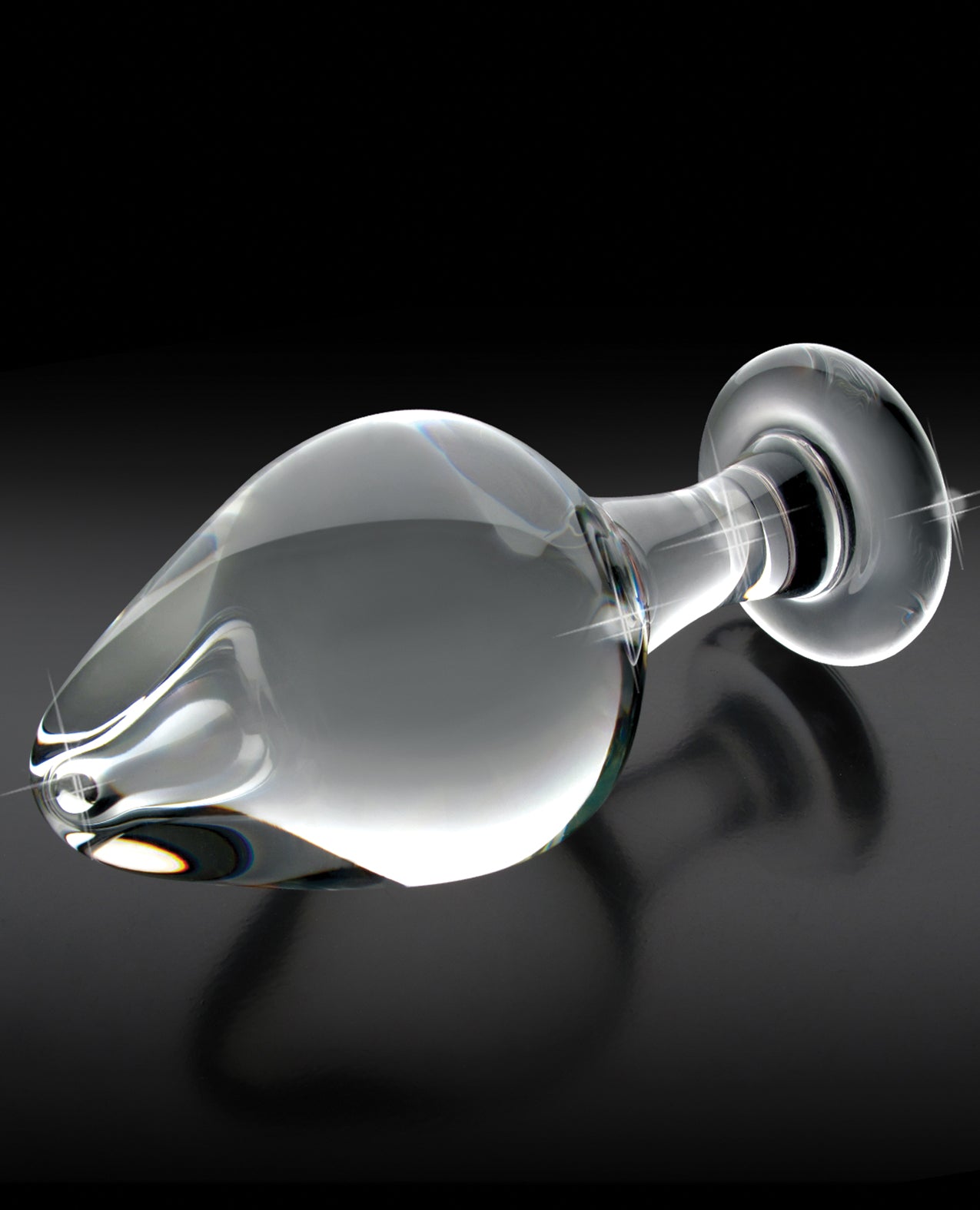 Icicles No. 25 Hand Blown Glass - Clear - Lady Maven - Maison du Maven