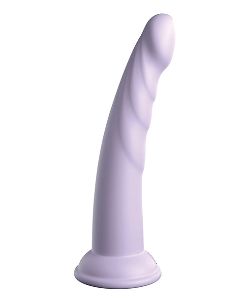 Dillio Platinum 7" Slim Seven Silicone Dildo - Purple - Lady Maven - Maison du Maven