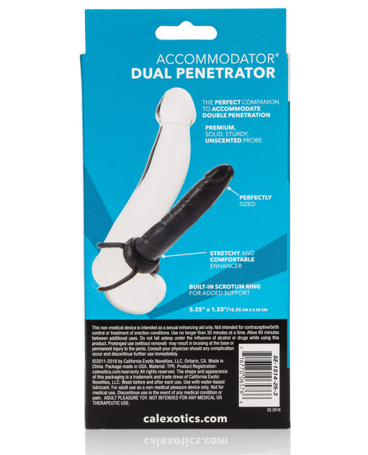 Accommodator Dual Penetrator - Black - Lady Maven - Maison du Maven