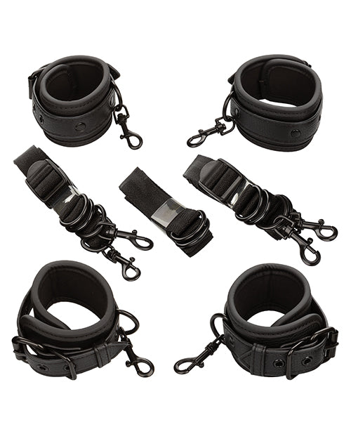 Nocturnal Collection Adjustable Bed Restraints - Black - Lady Maven - Maison du Maven