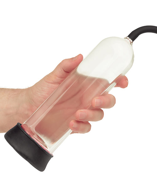 Peak Magnified Gauged Penis Pump System w/Cock & Ball Ring - Black - Lady Maven - Maison du Maven