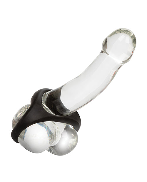 Peak Magnified Gauged Penis Pump System w/Cock & Ball Ring - Black - Lady Maven - Maison du Maven
