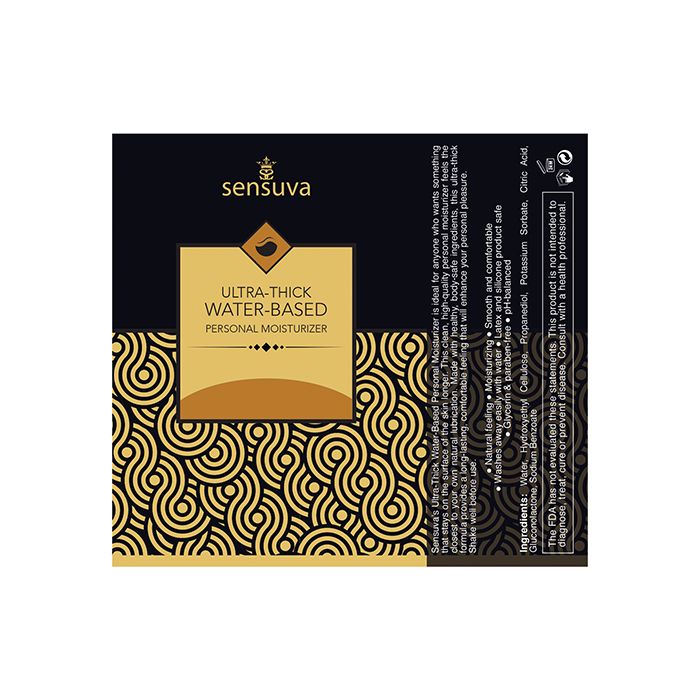 Sensuva Ultra Thick Water Based Personal Moisturizer - Lady Maven - Maison du Maven