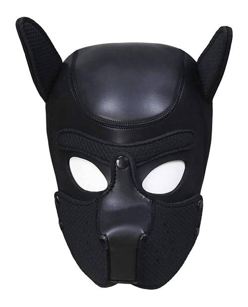 Shots Ouch Puppy Play Puppy Hood - Black - Lady Maven - Maison du Maven