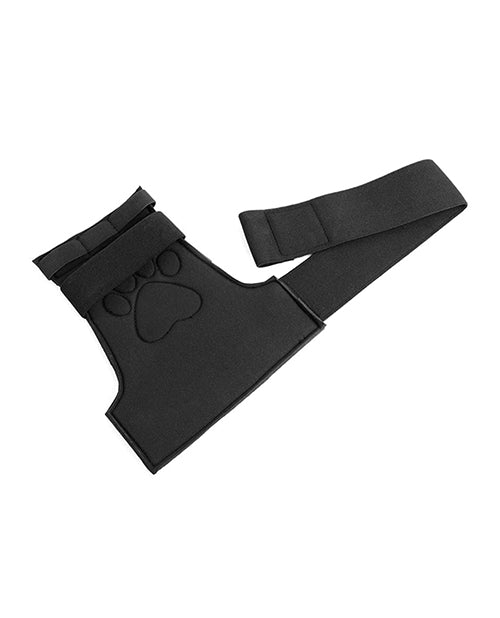 Shots Ouch Puppy Play Paw Cut-Out Gloves - Red - Lady Maven - Maison du Maven