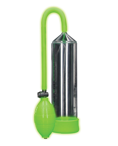 Shots Ouch Classic Penis Pump - Glow in the Dark - Lady Maven - Maison du Maven