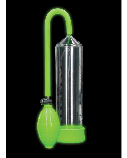 Shots Ouch Classic Penis Pump - Glow in the Dark - Lady Maven - Maison du Maven