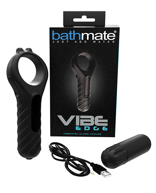 Bathmate Vibe Edge Glans Tickler - Black - Lady Maven - Maison du Maven