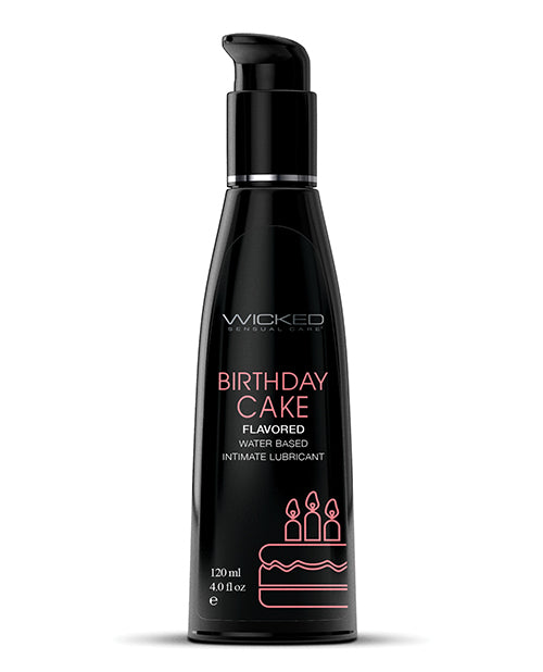 Wicked Sensual Care Water Based Lubricant - 4 oz Birthday Cake - Lady Maven - MaisonduMaven