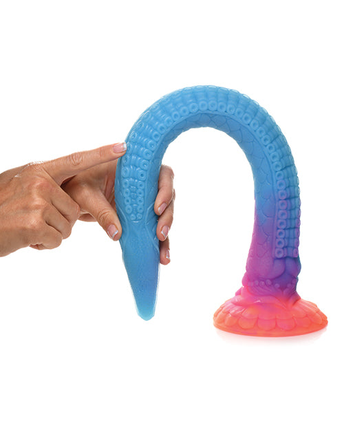 Creature Cocks Makara Silicone Snake Dildo - Glow in the Dark - Lady Maven - Maison du Maven