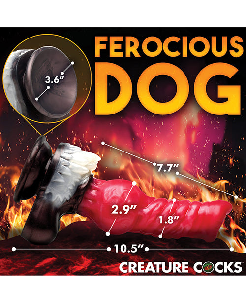 Creature Cocks Cujo Canine Silicone Dildo - XL - Lady Maven - Maison du Maven