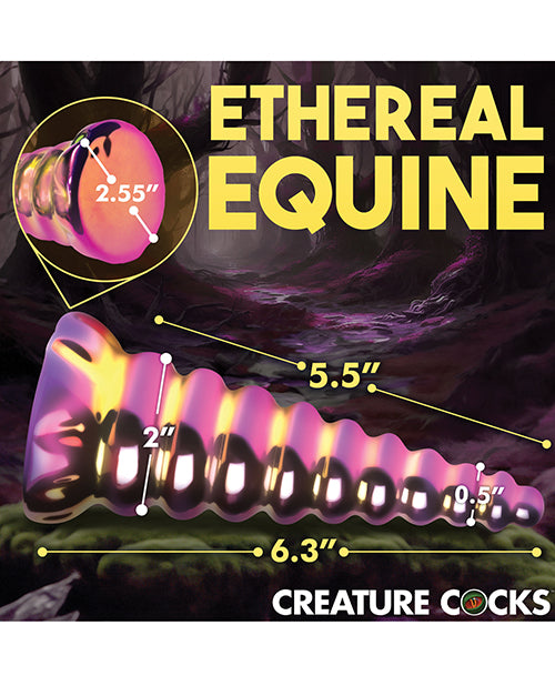 Creature Cocks Twilight Rainbow Glass Dildo - Lady Maven - Maison du Maven