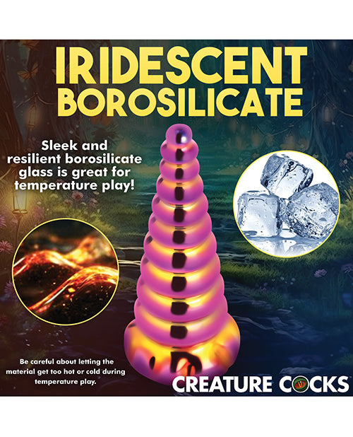 Creature Cocks Twilight Rainbow Glass Dildo - Lady Maven - Maison du Maven