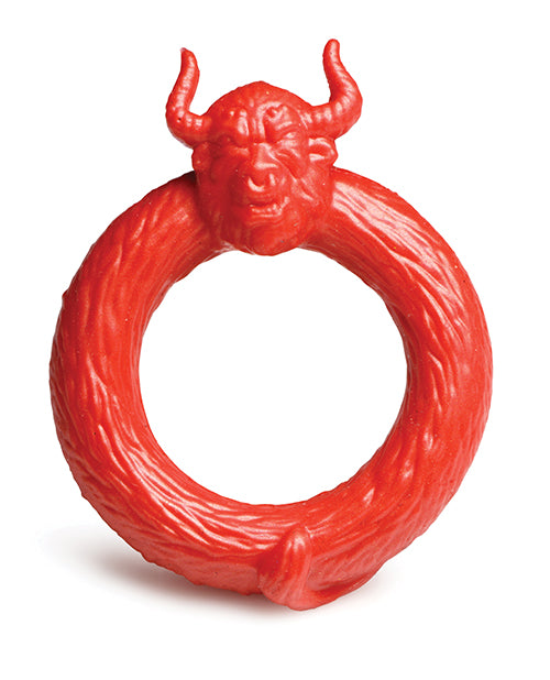 Creature Cocks Beast Mode Silicone Cock Ring - Red - Lady Maven - Maison du Maven