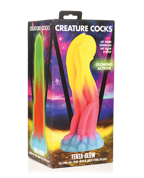 Creature Cocks Tenta-Glow-in-the-Dark Silicone Dildo - Lady Maven - Maison du Maven