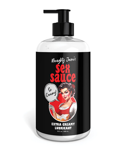 Naughty Jane's Sex Sauce Extra Creamy Lubricant - 16 oz - Lady Maven - Maison du Maven