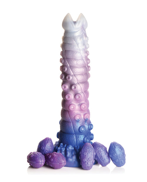 Creature Cocks Tenta-Queen Ovipositor Silicone Dildo w/Eggs - Multi Color - Lady Maven - Maison du Maven