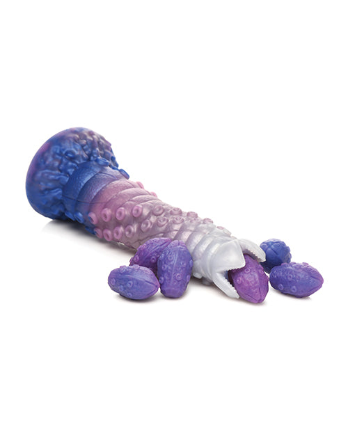 Creature Cocks Tenta-Queen Ovipositor Silicone Dildo w/Eggs - Multi Color - Lady Maven - Maison du Maven