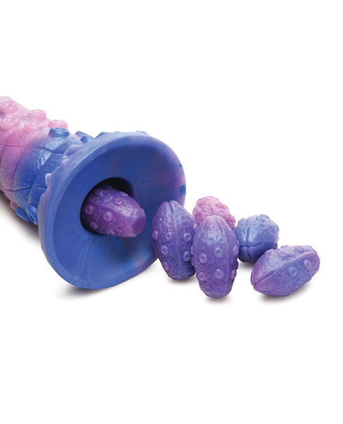 Creature Cocks Tenta-Queen Ovipositor Silicone Dildo w/Eggs - Multi Color - Lady Maven - Maison du Maven