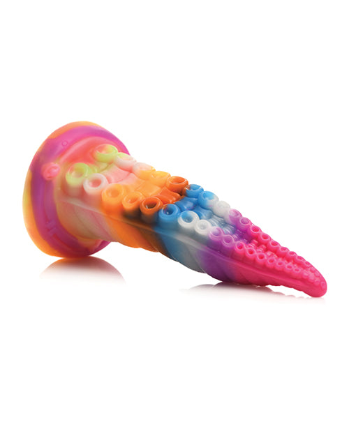 Creature Cocks Luminoctopus Glow-in-the-Dark Tentacle Dildo - Rainbow - Lady Maven - Maison du Maven