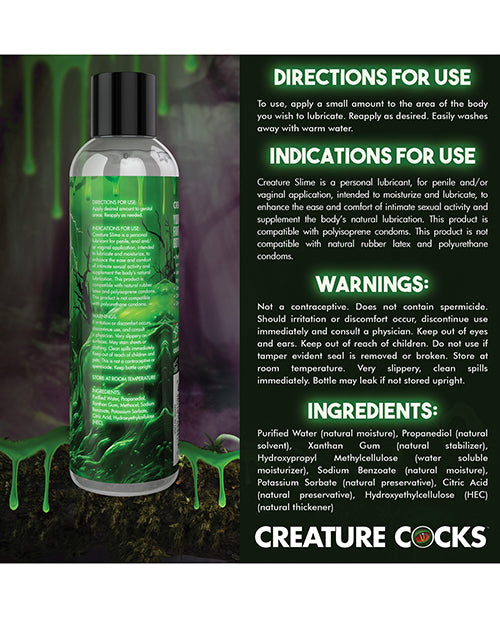 Creature Cocks - Creature Slime Water-Based Lubricant - 8 oz - Lady Maven - Maison du Maven