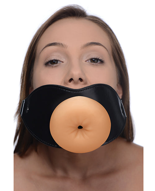 Master Series Ass Face Mouth Gag - Light/Black - Lady Maven - Maison du Maven