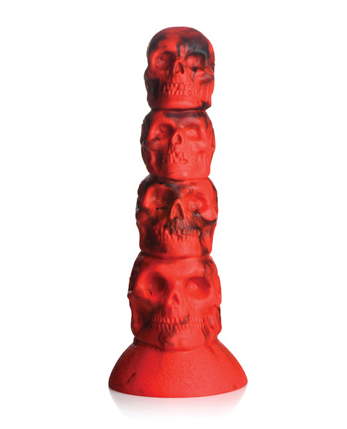 Creature Cocks Doom Silicone Dildo - Red/Black - Lady Maven - Maison du Maven