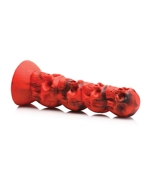 Creature Cocks Doom Silicone Dildo - Red/Black - Lady Maven - Maison du Maven