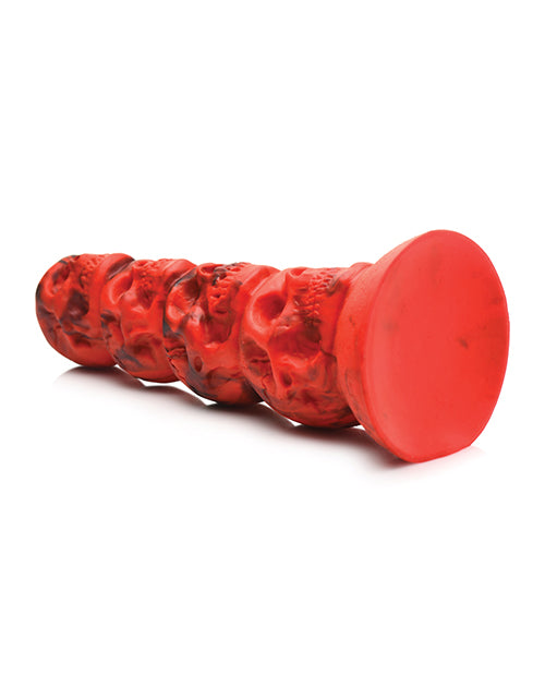 Creature Cocks Doom Silicone Dildo - Red/Black - Lady Maven - Maison du Maven