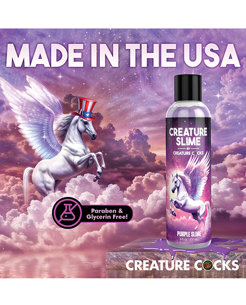 Creature Cocks - Creature Slime Purple Slime Water-Based Lubricant 8 oz - Lady Maven - Maison du Maven