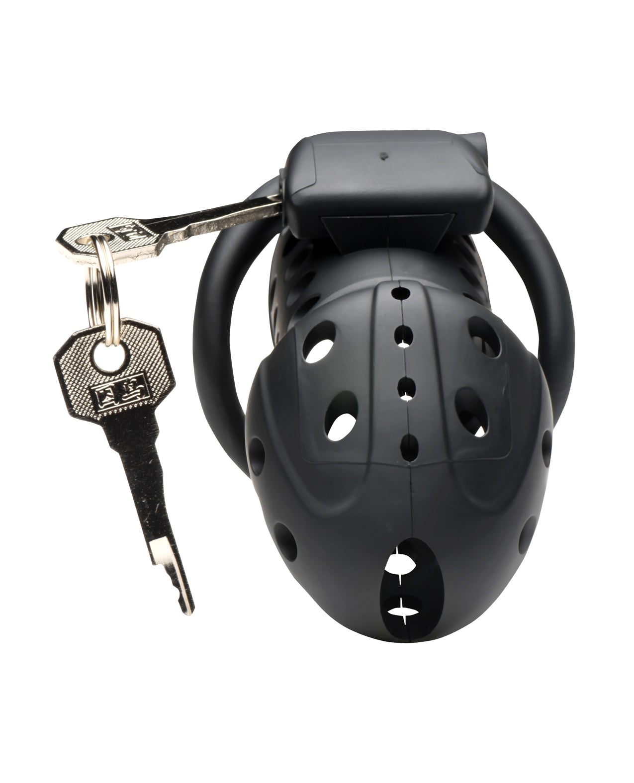 Master Series Lock Down Chastity Cage - Black - Lady Maven - Maison du Maven