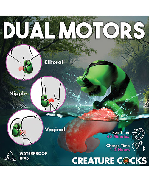 Creature Cocks Tongue Lasher Silicone Vibrator - Lady Maven - Maison du Maven