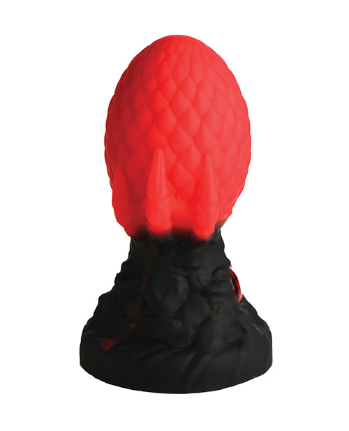 Creature Cocks - Eye of the Dragon Silicone Butt Plug - Red - Lady Maven - Maison du Maven