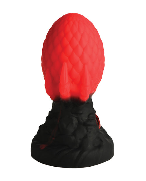 Creature Cocks - Eye of the Dragon Silicone Butt Plug - Red - Lady Maven - Maison du Maven
