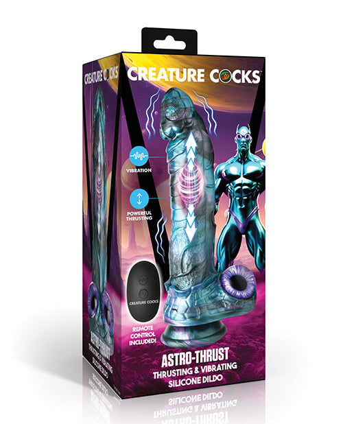 Creature Cocks - Astro-Thrust Thrusting & Vibrating Silicone Dildo - Lady Maven - Maison du Maven