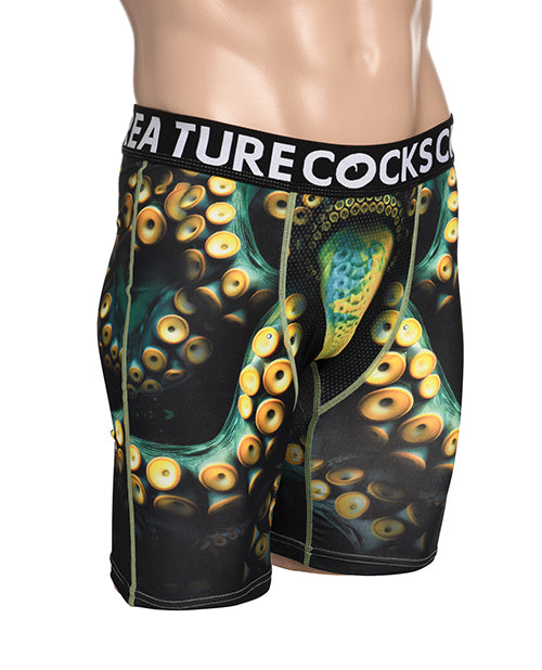 Creature Cocks - Creature Wear Monstropus Tentacled Monster Boxer Shorts - MD - Lady Maven - Maison du Maven