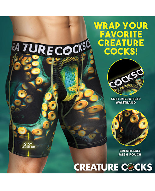 Creature Cocks - Creature Wear Monstropus Tentacled Monster Boxer Shorts - MD - Lady Maven - Maison du Maven