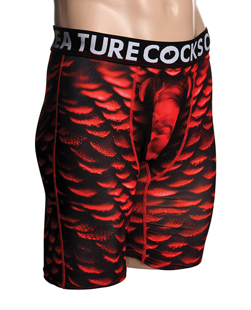 Creature Cocks - Creature Wear Horny Devil Demon Boxer Shorts - SM - Lady Maven - Maison du Maven