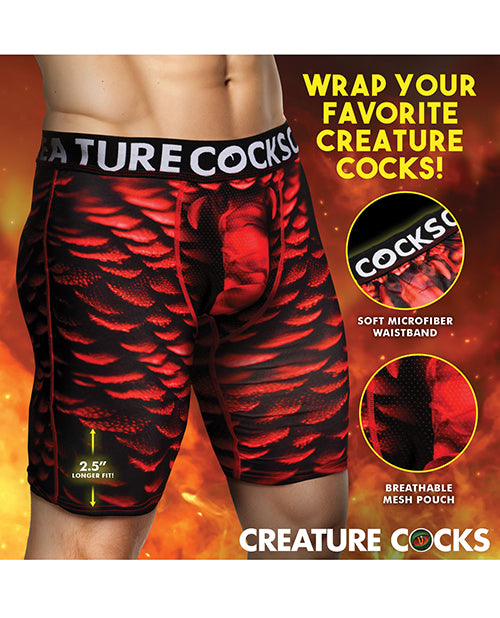 Creature Cocks - Creature Wear Horny Devil Demon Boxer Shorts - SM - Lady Maven - Maison du Maven