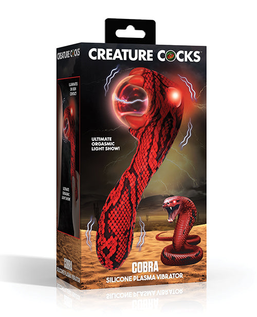 Creature Cocks Cobra Scepter Plasma Vibrator - Red/Black - Lady Maven - Maison du Maven