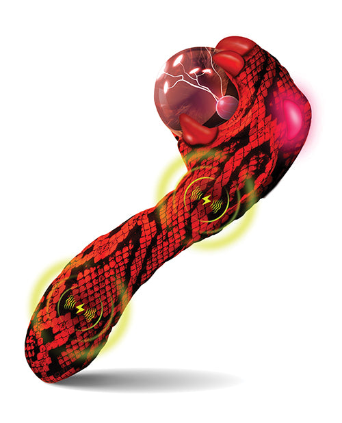 Creature Cocks Cobra Scepter Plasma Vibrator - Red/Black - Lady Maven - Maison du Maven