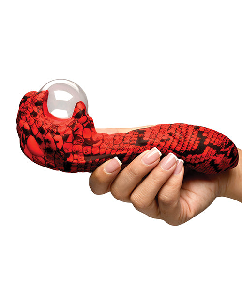 Creature Cocks Cobra Scepter Plasma Vibrator - Red/Black - Lady Maven - Maison du Maven